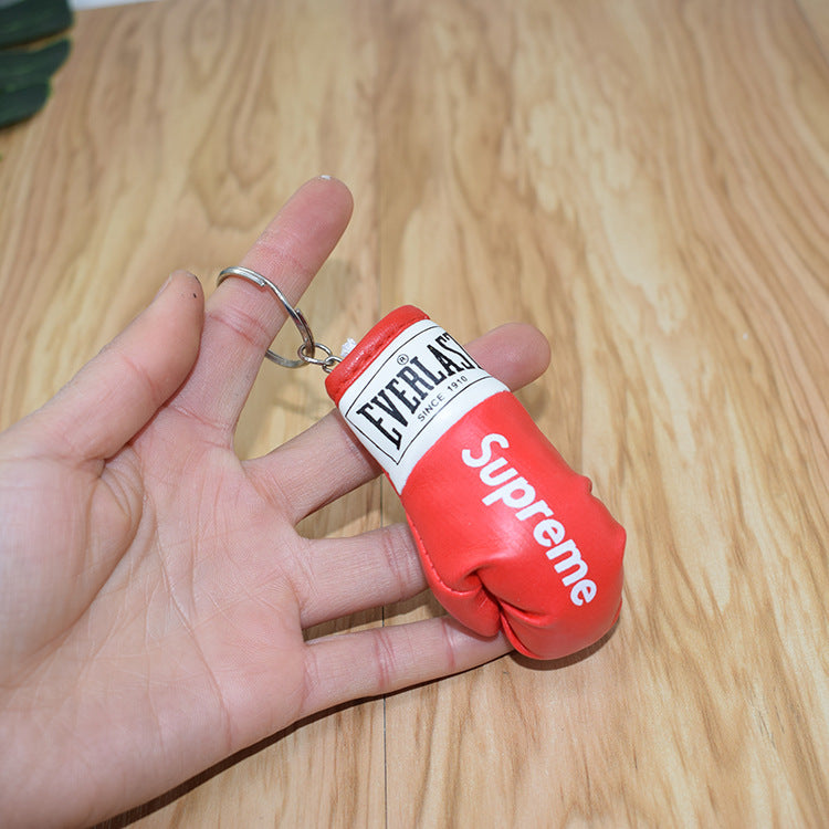 Wholesale Mini Realistic Boxing Gloves Keychain